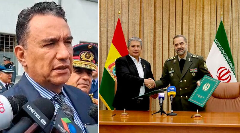 Bolivia da por concluido el convenio de cooperación militar con Irán firmado en el Gobierno de Arce