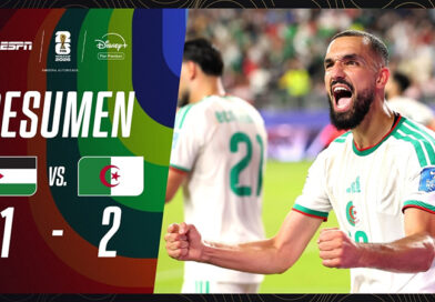 Argelia venció a Jordania por 2 a 1 | RESUMEN