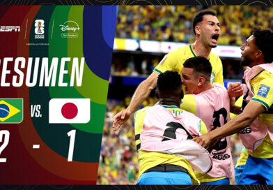 ¡Agonico triunfo de Brasil en la última del partido ante Japón! | Brasil 2-1 Japón | RESUMEN
