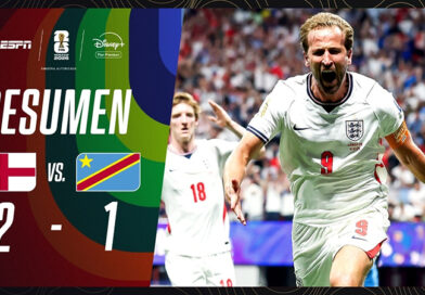 Doblete de Kene para salvar a los ingleses| Inglaterra 2-1 R.D. del Congo | RESUMEN
